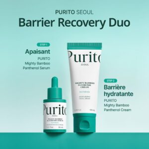 PURITO Panthenol 10% Post-Acne Cream | Moisturizer for Blemish Marks, Barrier Repair | Silicone-Free, Non-Comedogenic, Fragrance-Free, Vegan & Cruelty-free | Korean Skincare, 100mL 3.38 fl.oz - Image 3