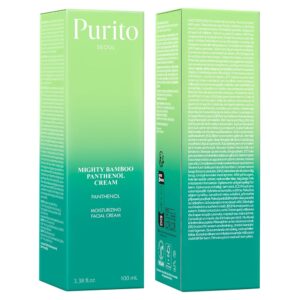 PURITO Panthenol 10% Post-Acne Cream | Moisturizer for Blemish Marks, Barrier Repair | Silicone-Free, Non-Comedogenic, Fragrance-Free, Vegan & Cruelty-free | Korean Skincare, 100mL 3.38 fl.oz - Image 8