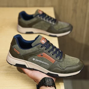 New Men Leather Casual Shoes Outdoor Comfortable High Quality Fashion Soft Homme Classic Ankle Non-slip Flats Moccasin Trend - Image 2
