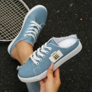 2025 Spring and Autumn New Women's Breathable Fashion Sneakers Flat Shoes Casual Women's Shoes - Image 2