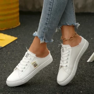 2025 Spring and Autumn New Women's Breathable Fashion Sneakers Flat Shoes Casual Women's Shoes - Image 6