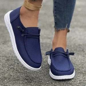 New fashion women's canvas shoes versatile anti slip student casual sports shoes plus size women's single shoes - Image 3