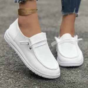 New fashion women's canvas shoes versatile anti slip student casual sports shoes plus size women's single shoes - Image 7