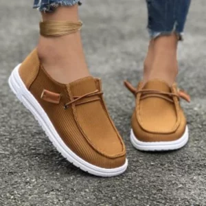New fashion women's canvas shoes versatile anti slip student casual sports shoes plus size women's single shoes - Image 6