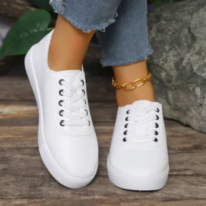 Women Sneakers 2025 Summer Fashion Breathable Shoes Woman Soft Sole Walking Sneakers Casual Women Sneaker White Sneakers Women - Image 2