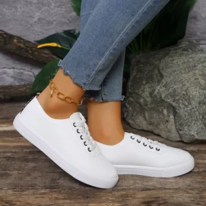 Women Sneakers 2025 Summer Fashion Breathable Shoes Woman Soft Sole Walking Sneakers Casual Women Sneaker White Sneakers Women - Image 3