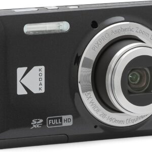 Kodak PIXPRO Friendly Zoom FZ55-BK 16MP Digital Camera with 5X Optical Zoom 28mm Wide Angle and 2.7" LCD Screen - Image 4