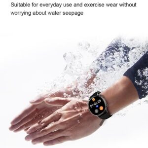 WAPIK Korean Brand Smart Watch Y5,Business Smartwatch, Waterproof Fitness Watch, Bluetooth Calling, Compatible with Android and iOS,Smartwatch For Men, Zinc Alloy Vacuum Plating, Heart Rate Monitoring,Black - Image 3