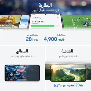 Samsung Galaxy S25 FE AI Dual SIM 5G Jetblack 8GB RAM 256GB - Middle East Version - Image 5