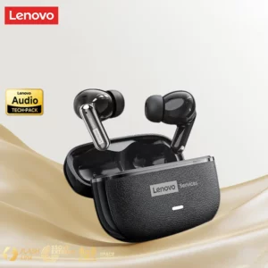 Lenovo LE208 TWS Bluetooth 6.0 Wireless Leather Earphones Stereo ENC Noise Cancelling Headphone 38ms Low Latency Gaming Headset - Image 9