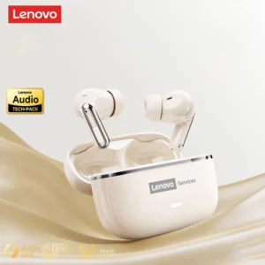 Lenovo LE208 TWS Bluetooth 6.0 Wireless Leather Earphones Stereo ENC Noise Cancelling Headphone 38ms Low Latency Gaming Headset - Image 7