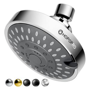 HOPOPRO 5-Mode High Pressure Shower Head - The Washington Post, NBC News, Today TV Show Recommended - High Flow Fixed Showerheads (4 Inch Chrome) - Image 7
