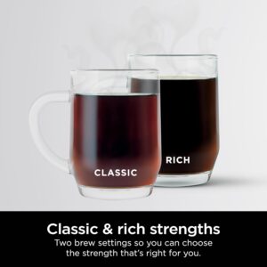 Ninja 12-Cup Programmable Coffee Brewer, 2 Brew Styles, Adjustable Warm Plate, 60oz Water Reservoir, Delay Brew - Black/Stainless Steel - Image 3