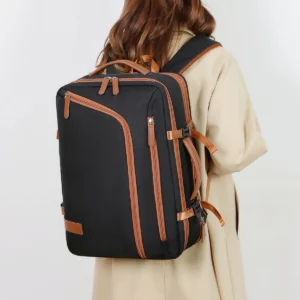 Backpack Unisex New Simple Business Computer Backpack Outdoor Large Capacity Travel Bag Student School Bag Boys - Image 6