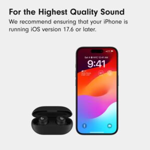 Beats Solo Buds - Wireless Bluetooth Earbuds | 18 Hours of Battery Life | Apple & Android Compatibility | Built-in Microphone - Matte Black - Image 8