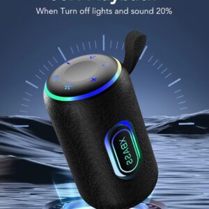 Portable Bluetooth Speaker, Bluetooth 5.4 Speaker, 30W Dual Speaker, 2.0 Channel, Deep Bass, 30H Playtime, Colorful RGB Lights, IPX7 Waterproof, TWS pairing for Outdoor/Home/Party/Travel, Gift Ideas - Image 3