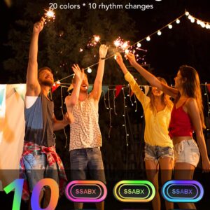 Portable Bluetooth Speaker, Bluetooth 5.4 Speaker, 30W Dual Speaker, 2.0 Channel, Deep Bass, 30H Playtime, Colorful RGB Lights, IPX7 Waterproof, TWS pairing for Outdoor/Home/Party/Travel, Gift Ideas - Image 7