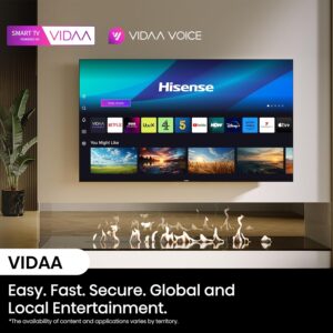 Hisense 100 Inch 4K 144Hz QLED VIDAA Dolby Atmos HDR VRR PRO-Full Array Local Dimming,Dolby Vision Atmos,Freesync, Subwoofer,Youtube Netflix Disney+ Shahid E7N PRO 100E7N PRO (2024 NEW) - Image 8