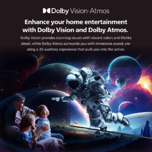 PHILIPS 50 INCH PREMIUM QLED GOOGLE TV 50PQT8530/56, DOLBY VISION,DOLBY ATMOS, GOOGLE ASSIST, 2025 MODEL - Image 3
