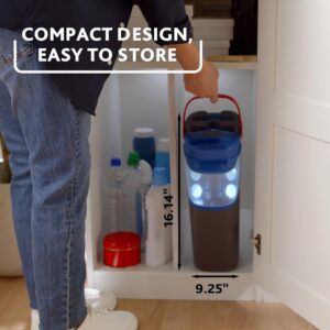 O-Cedar H2prO Flat Mop System | Quick Cleaning Tool | Clean with Water | Machine Washable Reusable Microfiber Mop Pad | Safe on Wood Floors, Vinyl, Tile, Baseboards, Walls - Image 3