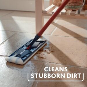 O-Cedar H2prO Flat Mop System | Quick Cleaning Tool | Clean with Water | Machine Washable Reusable Microfiber Mop Pad | Safe on Wood Floors, Vinyl, Tile, Baseboards, Walls - Image 9