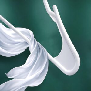 Utopia Home - Plastic Hangers 50 Pack - Space Saving Clothes Hanger - Durable and Strong Closet Organizers and Storage Makes It Ideal Stocking Stuffers or Apartment or Dorm Room Essentials - Image 7