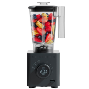 Chefman Obliterator 48 oz Countertop Blender for Smoothies, 1380W Motor to Crush Ice, Nuts, and Frozen Fruit with Stainless Steel Blade, Auto Blend Function, Includes Tamper and Scraper - Image 9