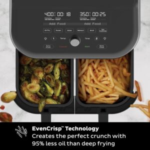 Instant Pot Vortex Plus XL 8QT ClearCook Air Fryer, Clear Windows, Custom Programming, 8-in-1 Functions that Crisps, Broils, Roasts, Dehydrates, Bakes, Reheats, from the Makers of Instant Pot, Black - Image 7