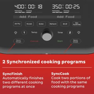 Instant Pot Vortex Plus XL 8QT ClearCook Air Fryer, Clear Windows, Custom Programming, 8-in-1 Functions that Crisps, Broils, Roasts, Dehydrates, Bakes, Reheats, from the Makers of Instant Pot, Black - Image 8