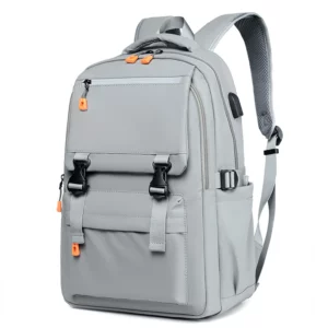 Backpack for Travelling Bagpack Mens Business Back Packs Laptop Travel Backpack Bag With USB Charging Port - Image 2