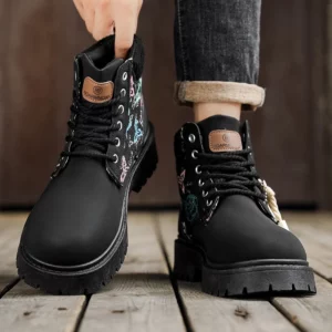 Men's boots four season classic big head casual boots soft sole non-slip breathable Joker high-top outdoor comfort tooling boots - Image 6