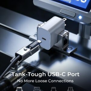 USB C to USB C Cable, 240W C to C Cable Fast Charging [6.6FT, 2 Pack] Type C Charger Fast Charging USBC to USBC Cable for iPhone 17 16 15 Pro Max iPad MacBook Neo Air Pro Samsung S26 S25 Ultra - Image 7