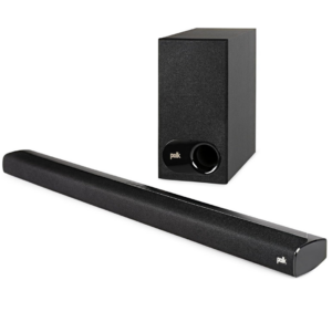 Polk Audio Signa S2 Sound Bar for Smart TV with Subwoofer, Wireless – Exclusive VoiceAdjust Technology, Ultra-Slim Design, Works with 4K & HD TVs, HDMI & Optical, Bluetooth, Wireless Streaming - Image 1