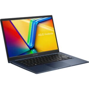 ASUS Vivobook 14 Laptop With 14-Inch Full HD Display, Core i3-1215U Processor/8GB RAM/128GB SSD/Intel UHD Graphics/Windows 11 Home (International Version) English Quiet Blue English Quiet Blue - Image 7