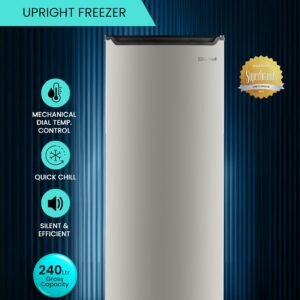 Nobel Upright Freezer 170 Litre 6 Drawer External Handle"Min 1 year manufacturer warranty" - Image 2