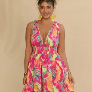 Elegant Ladies' Sensual Vacation-Style Dress Women's Fashionable Casual Maxi Dress - Image 4