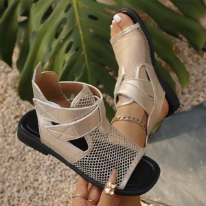 Women's Sandals Flats Designer Shoes Casual Fashion Slippers Open Toe Walking Comfort Dress Flip Flops Plus Size Mujer Zapatos - Image 2