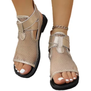 Women's Sandals Flats Designer Shoes Casual Fashion Slippers Open Toe Walking Comfort Dress Flip Flops Plus Size Mujer Zapatos - Image 6