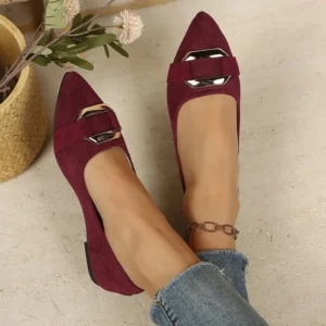 Spring and Autumn Elegant Pointed Sexy Low Heel Casual Shoes Fashionable Best Selling New Comfortable Women's Single Shoes - Image 4