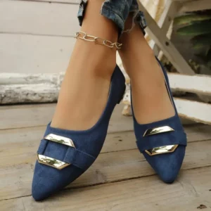 Spring and Autumn Elegant Pointed Sexy Low Heel Casual Shoes Fashionable Best Selling New Comfortable Women's Single Shoes - Image 6
