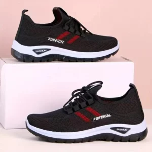 Women's shoes, soft soles, not tired feet,summer sneakers platform shoes, flying weaving, breathable women's sneakers shoes - Image 6