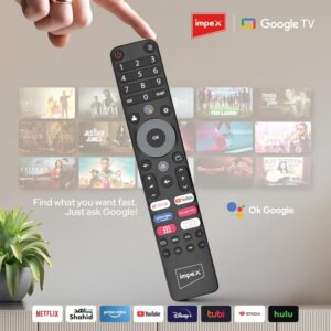 Impex 55 Inch Smart QLED Google TV,4K Ultra HD Television, Dolby Vision & Atmos, 120Hz DLG, Voice Control Remote, eARC, ALLM, Bluetooth/WiFi, 2 Years Warranty, evoQ 55S4QLC2R120 - Image 5