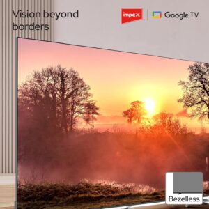Impex 55 Inch Smart QLED Google TV,4K Ultra HD Television, Dolby Vision & Atmos, 120Hz DLG, Voice Control Remote, eARC, ALLM, Bluetooth/WiFi, 2 Years Warranty, evoQ 55S4QLC2R120 - Image 8