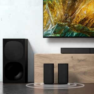 Sony HT-S20R Real 5.1ch Dolby Digital Soundbar for TV with subwoofer and Compact Rear Speakers, 5.1ch Home Theatre System (400W,Bluetooth & USB Connectivity, HDMI & Optical connectivity) - Image 4