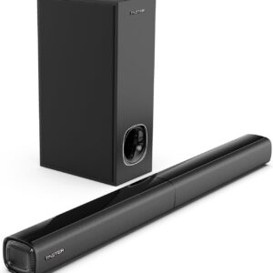 Faster XB7000 2.1 CH Home Theater Soundbar - 80W Output with Subwoofer - Deep & Thrilling Bass, Bluetooth, HDMI(ARC), Optical, AUX, USB, Remote & Wall Mounting - Perfect for TV, PC & Wide Screens - Image 4