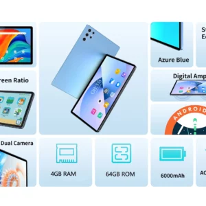 2025 New Upgraded Pad 10.1 Inch Android Tablet HD Display Octa Core 4GB RAM 64GB ROM Dual Phone Call WiFi Google Play Tablet PC - Image 7