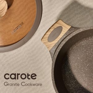 CAROTE 26PCS Pots and Pans Set Non Stick, Cookware Set Pots and Pans Induction Cook Ware, Nonstick Kitchen Cooking, PFOA Free - Image 8
