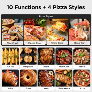 Midea Flexify Pro French Door Air Fryer Toaster Oven, Premium Cooking Experience with Precision Heat, Easy-Clean Enamel Interior & Modern Control, 26.4 QT - Image 4