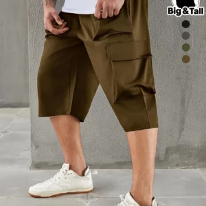 Men's Casual Cargo Shorts Lightweight Durable Multi-Pocket Outdoor Work Hiking Travel Shorts Comfortable Fit - Image 8