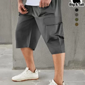Men's Casual Cargo Shorts Lightweight Durable Multi-Pocket Outdoor Work Hiking Travel Shorts Comfortable Fit - Image 6